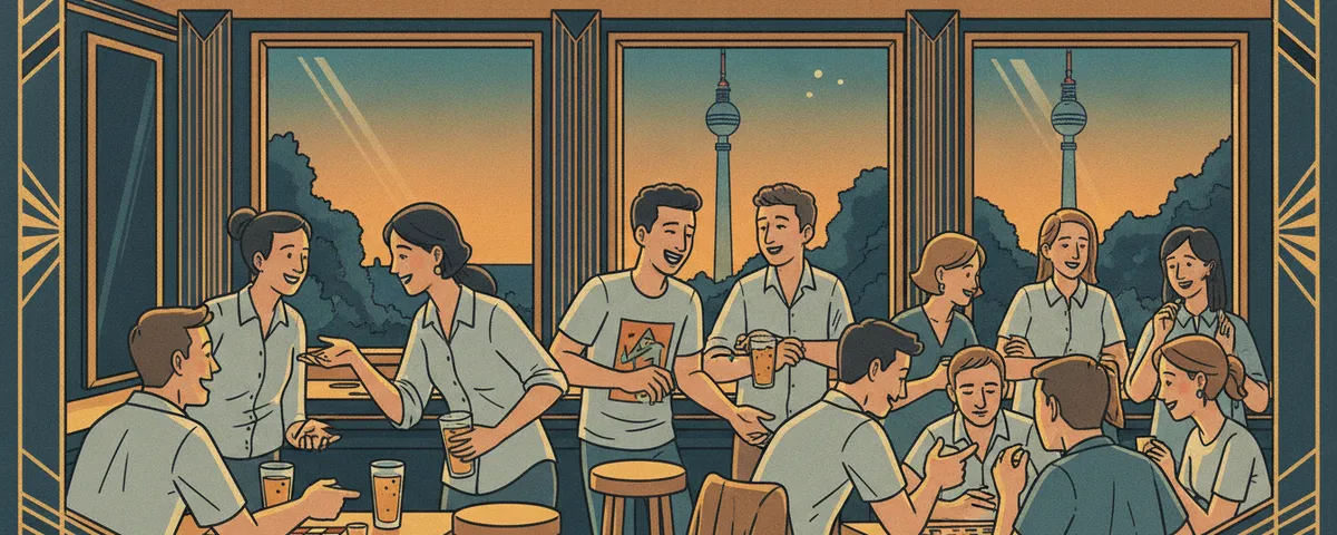 Tech Social Berlin — Wöchentliches After-Work-Tech-Networking