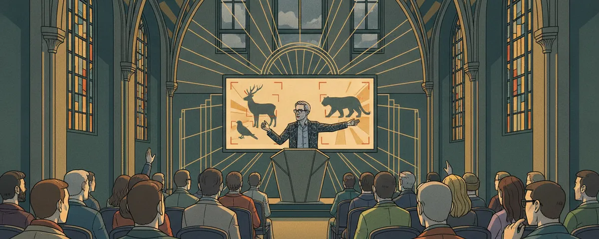 Nature and AI: Beauty meets the Beast with Professor Tilo Burghardt at the Wills Memorial Building, Bristol