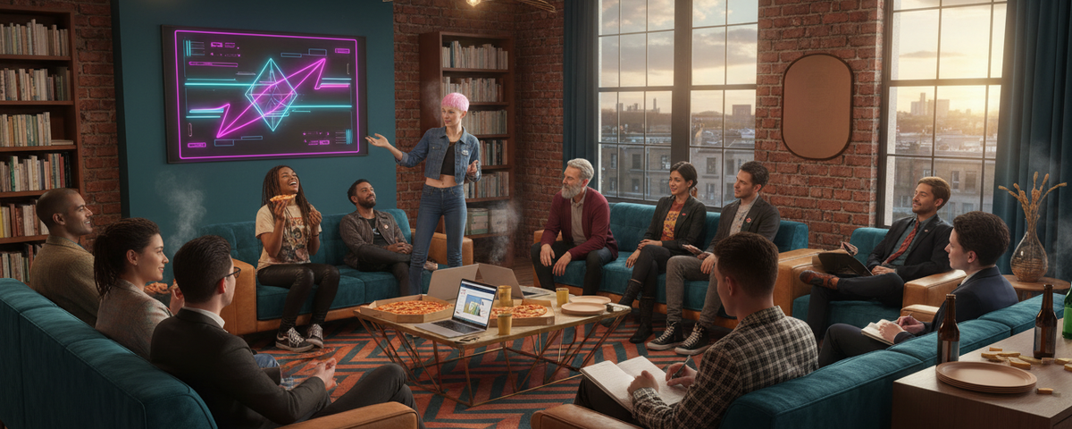 identity.vc Pitch Deck Pizza Party