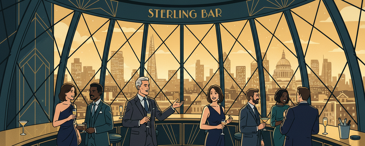 London Fund Industry April (FinTech Sector) Networking At The Gherkin