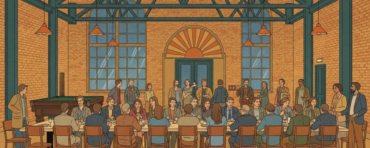 Newspeak House Welcome Dinner 2026