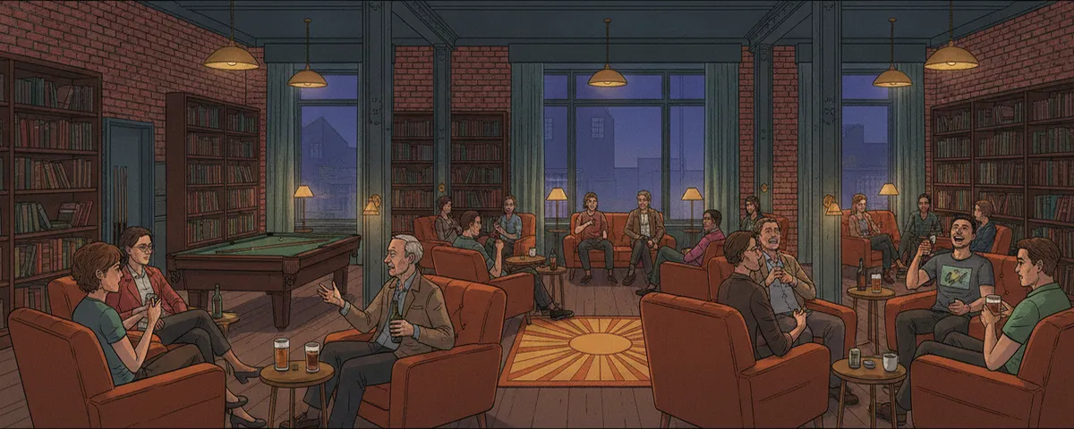 Thought Experiments in Pubs: Living with Tech / The Way We Participate