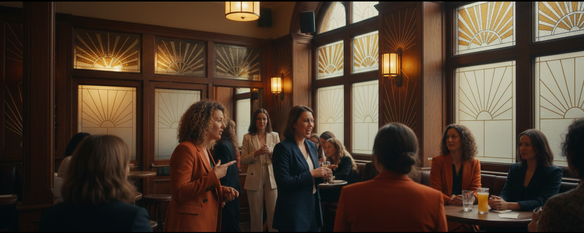 Women in Tech, Fintech, AI, Startups Business Event with Elevator Pitch