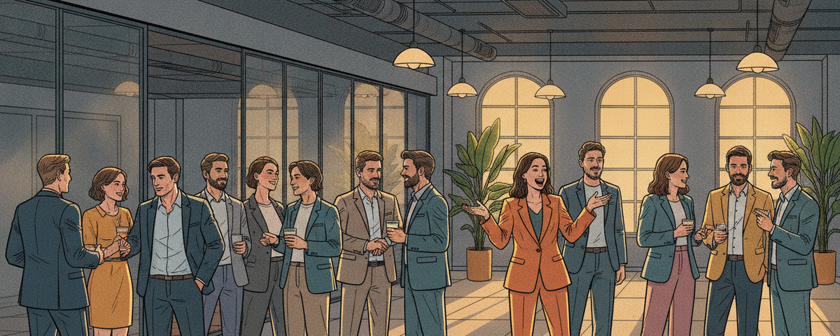 Business Networking - Startups, Investors & Tech at WeWork Via Meravigli, MUD Events' Friday startup room in central Milan