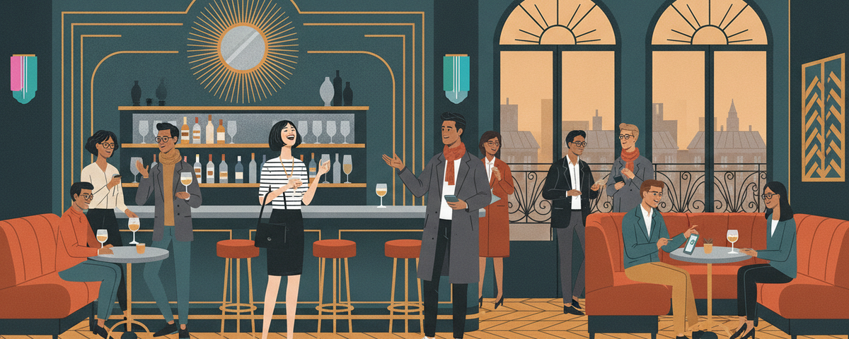 Paris Tech Mixer & Social at Hide Pub Club