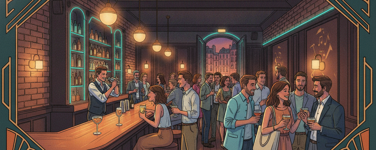 Évènements tech à Paris cette semaine : un bar, un mixer, et une scène qui reprend son souffle (7–13 août 2026)