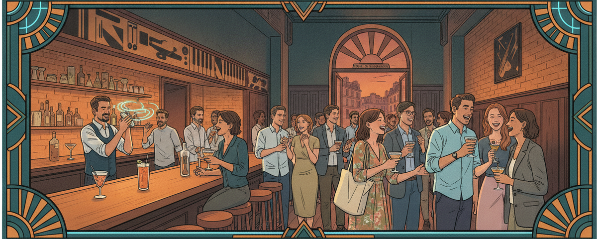 Paris Tech Mixer & Social au Hide Pub Club